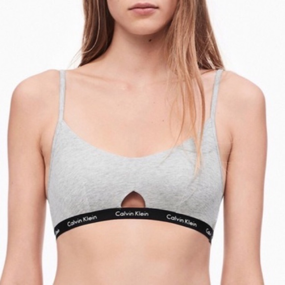 Calvin Klein keyhole bralette